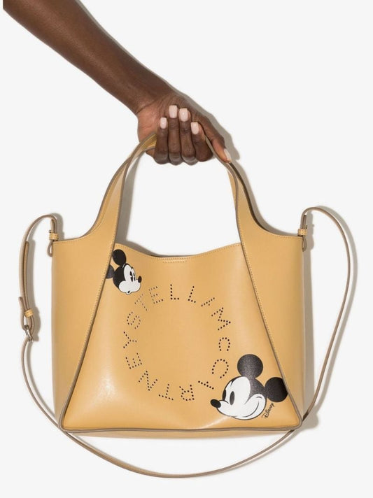 Neutral Fantasia Mickey Print Cross Body Bag