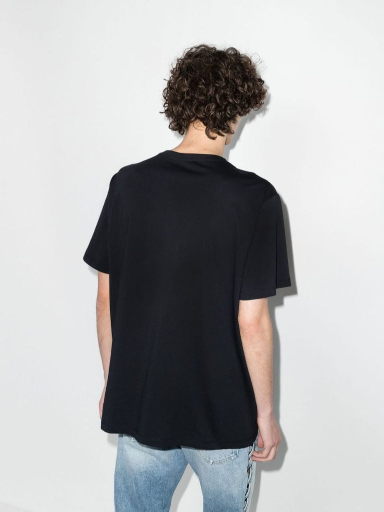 Foil Logo Tape Cotton T-shirt