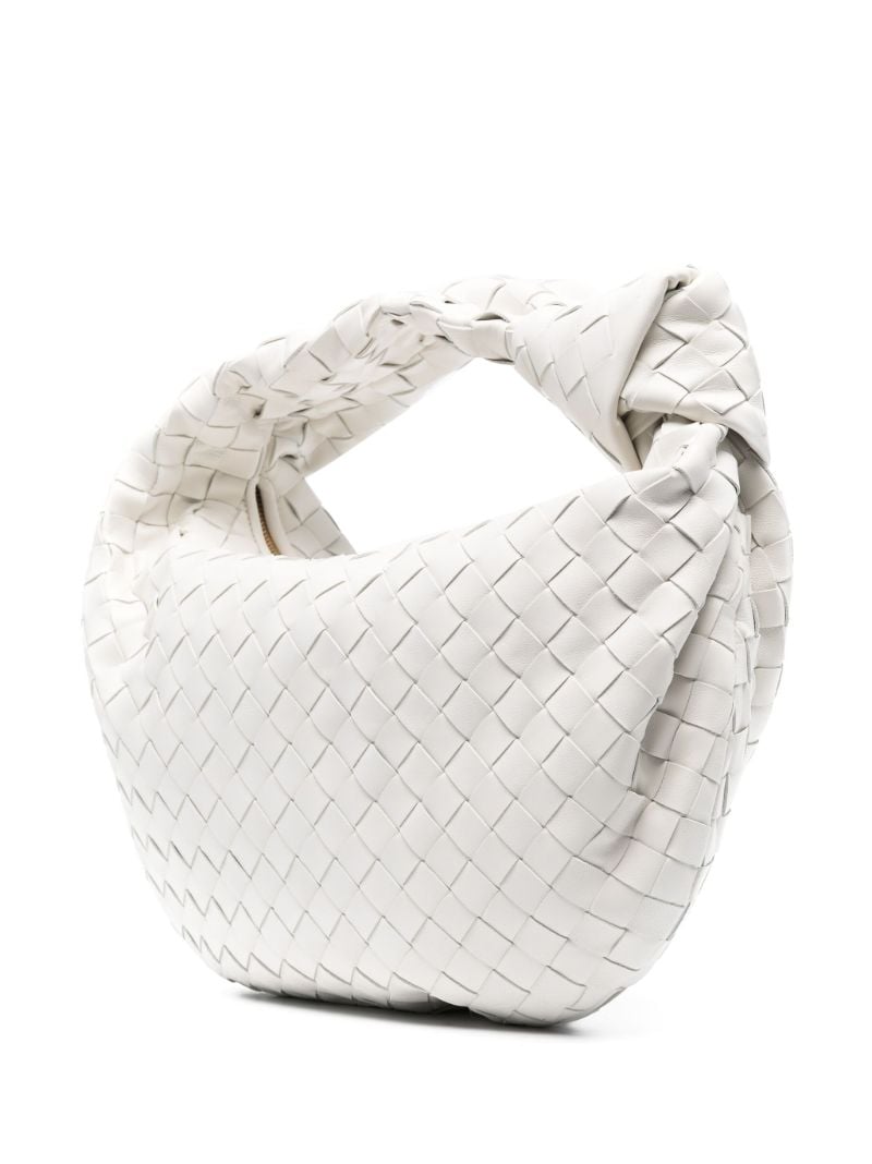 White Teen Jodie Leather Shoulder Bag