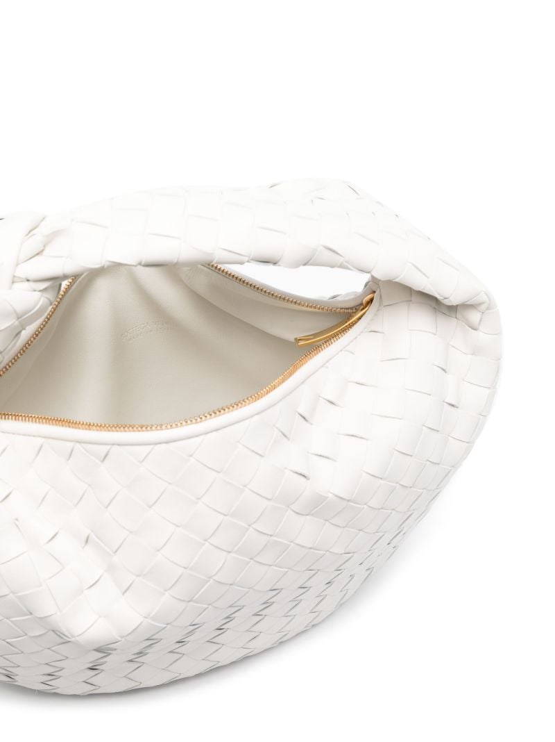 White Teen Jodie Leather Shoulder Bag