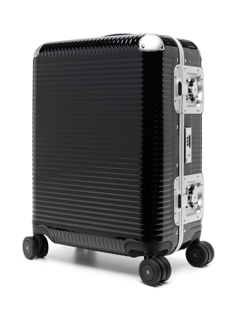 Black Bank Light Spinner 55 Suitcase