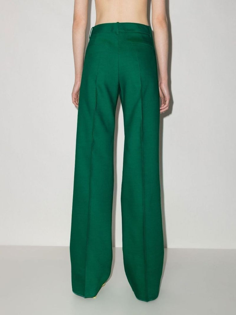High Waist Wide Leg Trousers