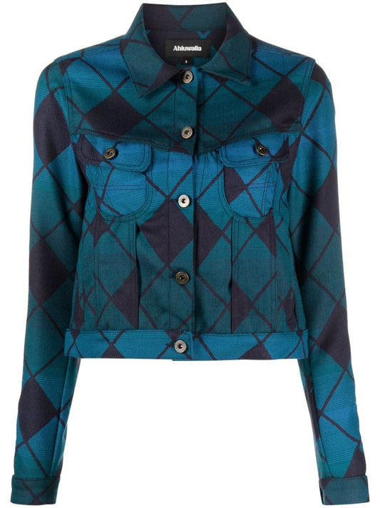 Navy Wool Jacket