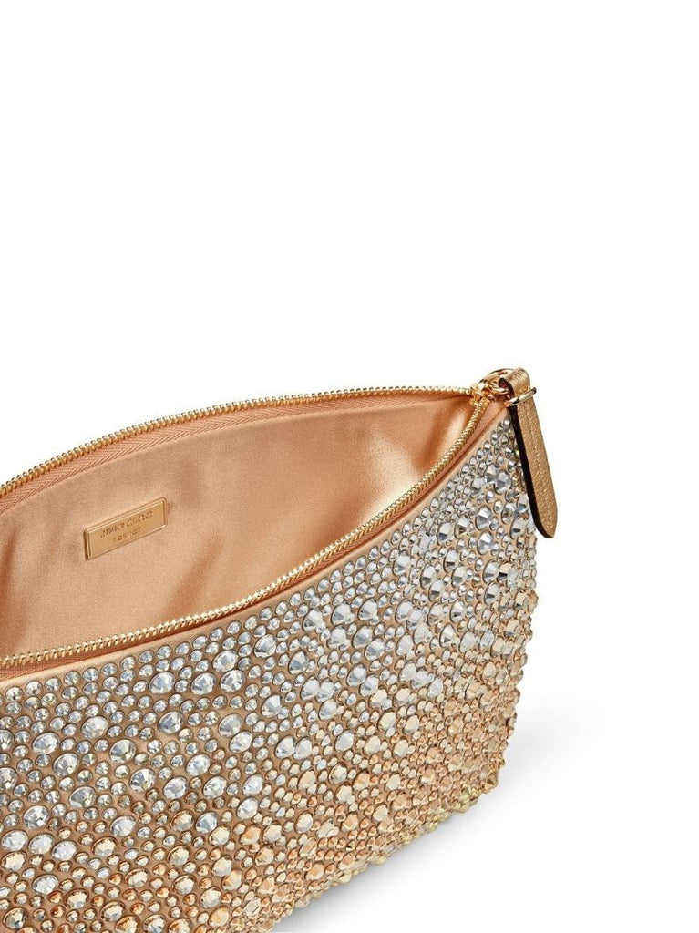 Gold-tone Callie Crystal Tote Bag