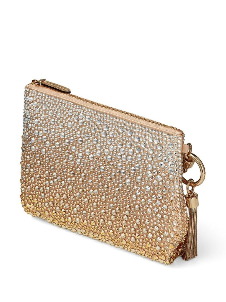 Gold-tone Callie Crystal Tote Bag