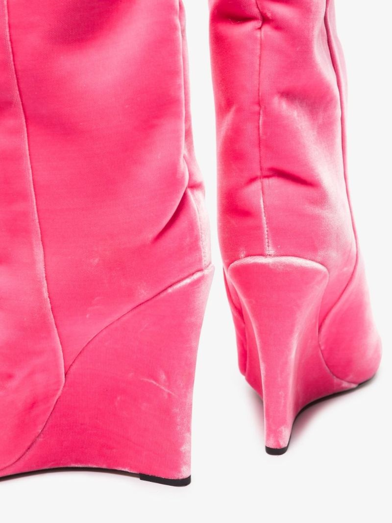 Pink Baku 110 Knee-high Boots