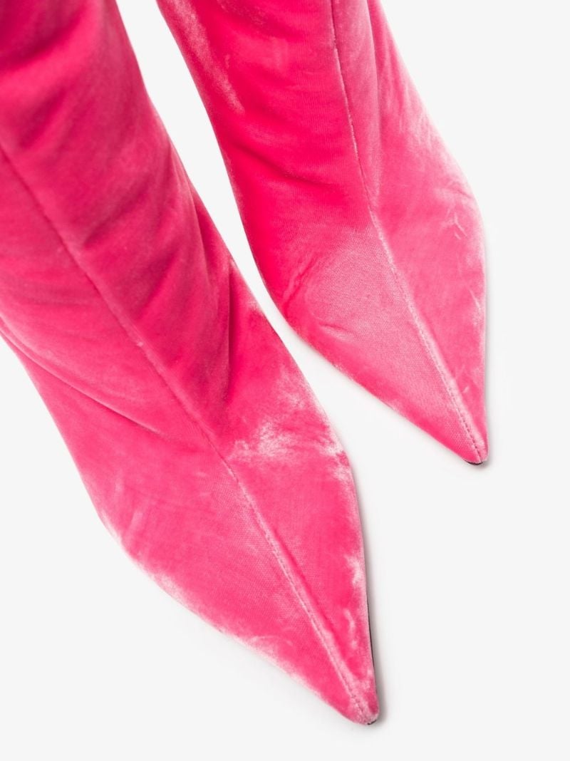 Pink Baku 110 Knee-high Boots