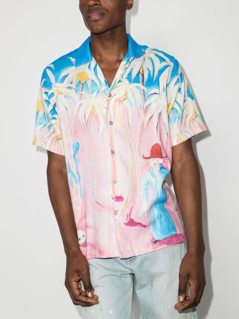 Coconut Grove Printed Short Sleeve Shirt