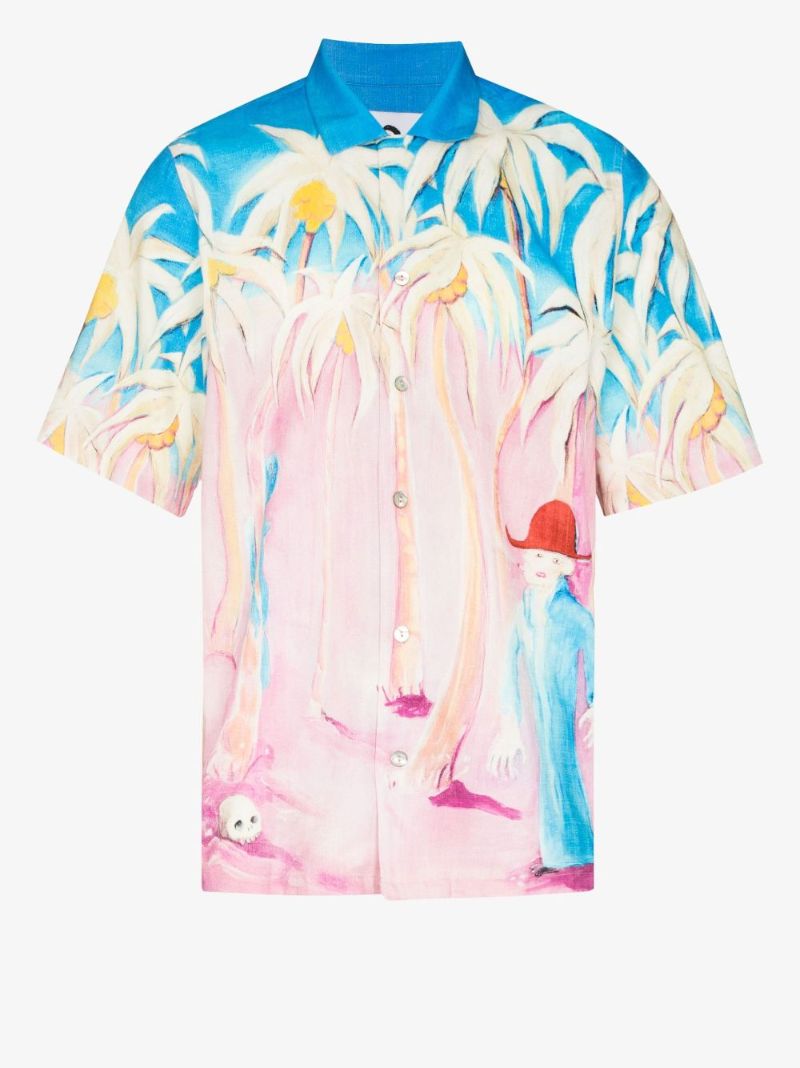 Coconut Grove Printed Short Sleeve Shirt