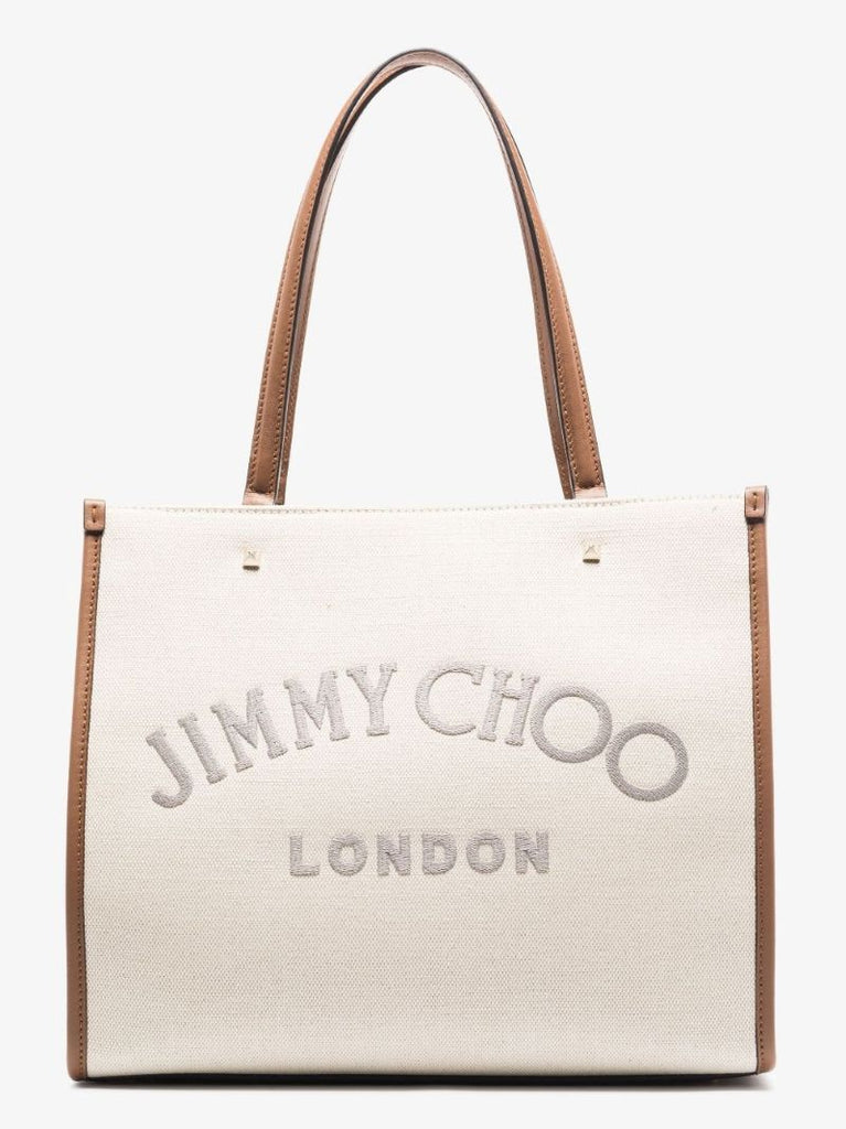Neutral Varenne Canvas Tote Bag