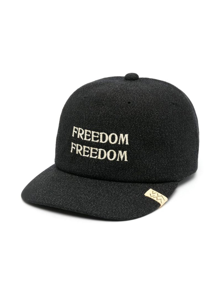 Black Freedom Embroidered Cap