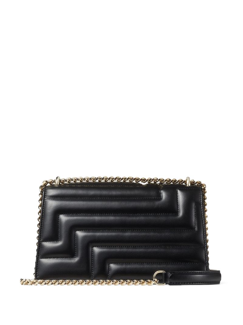 Black Varenne Quilted Shoulder Bag