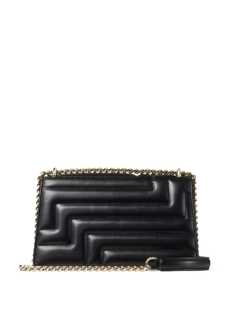 Black Varenne Quilted Shoulder Bag