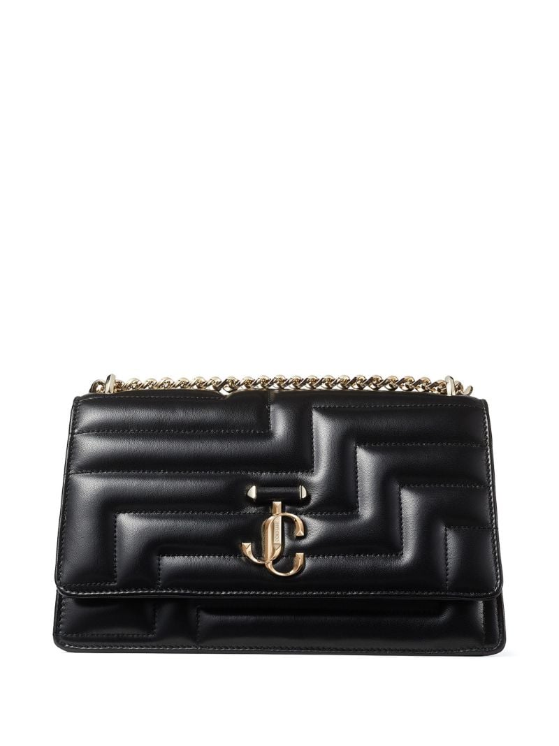 Black Varenne Quilted Shoulder Bag