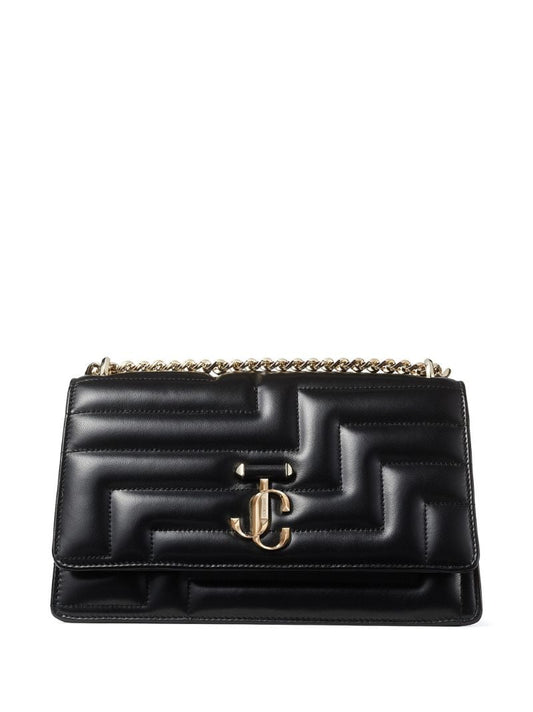 Black Varenne Quilted Shoulder Bag