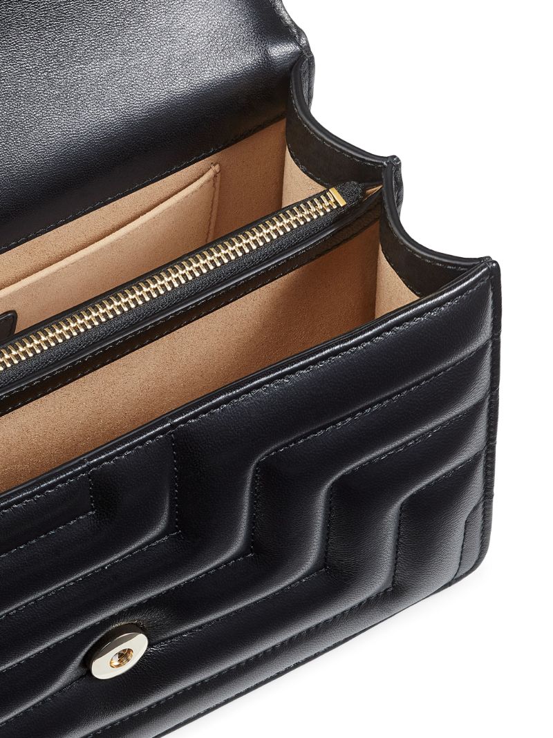 Black Varenne Quilted Shoulder Bag