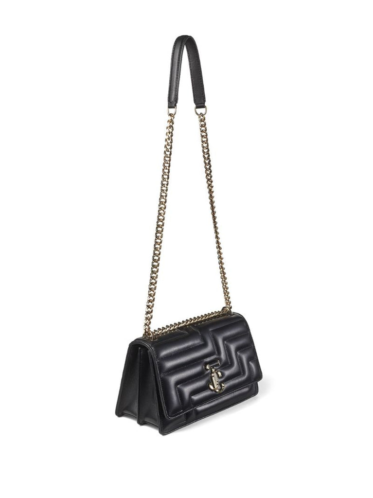 Black Varenne Quilted Shoulder Bag