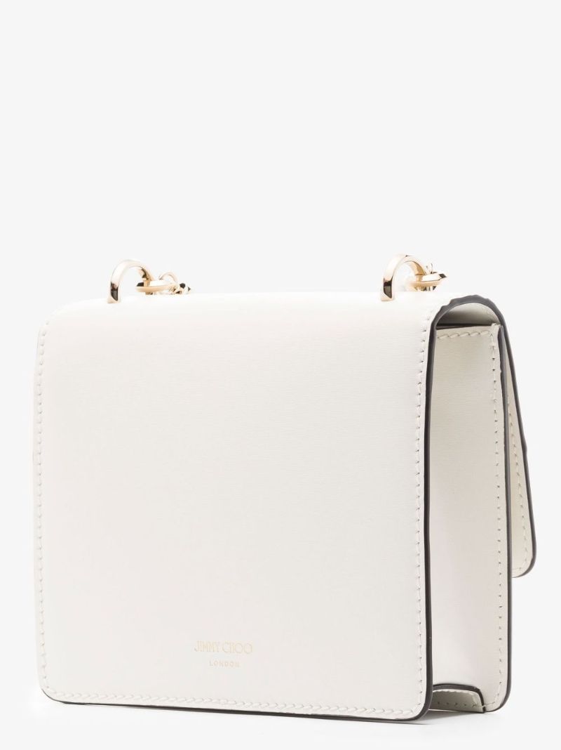 Neutral Varenne Leather Shoulder Bag