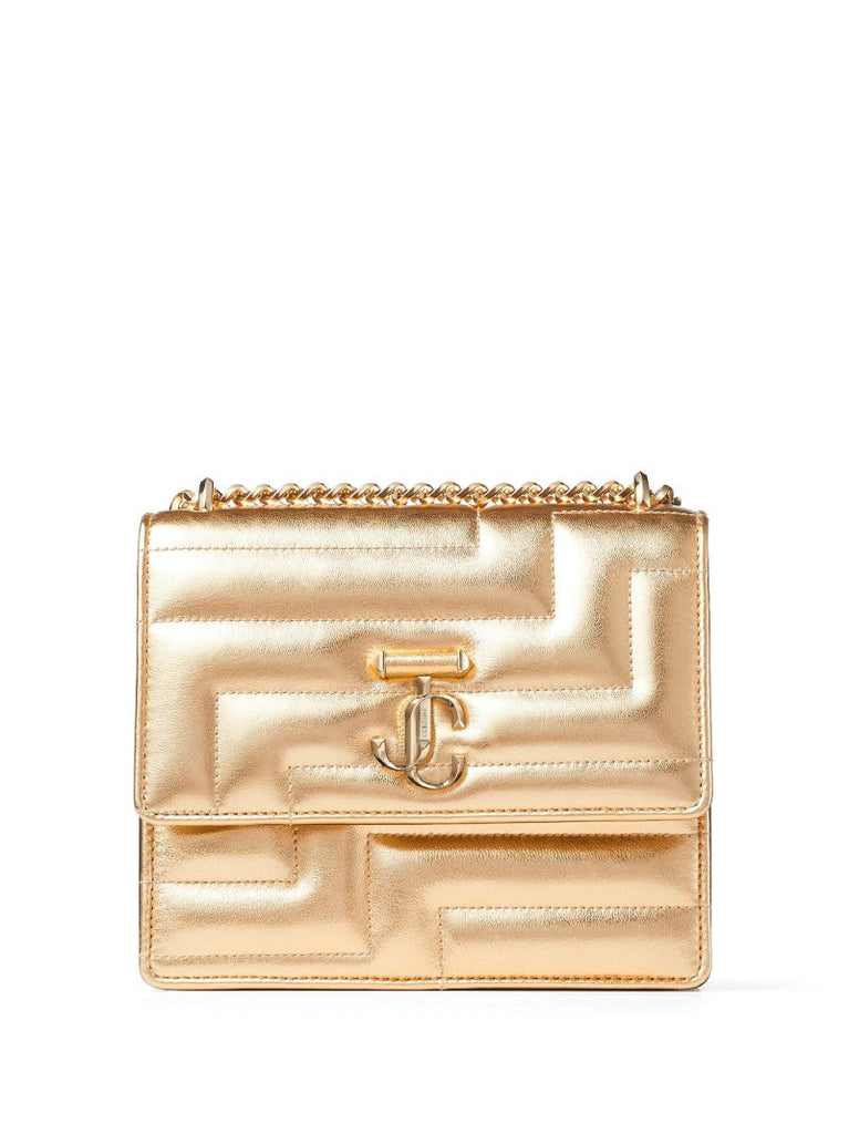 Gold Varenne Avenue Leather Shoulder Bag