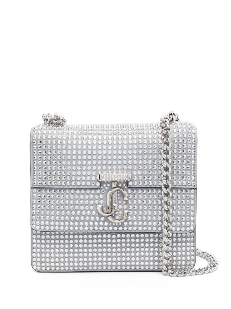 Silver-tone Varenne Crystal-embellished Bag