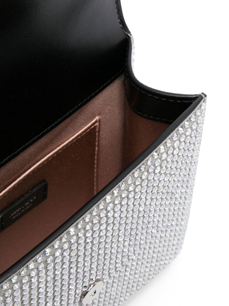 Silver-tone Varenne Crystal-embellished Bag