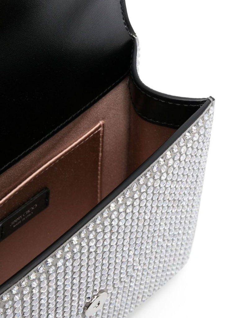 Silver-tone Varenne Crystal-embellished Bag