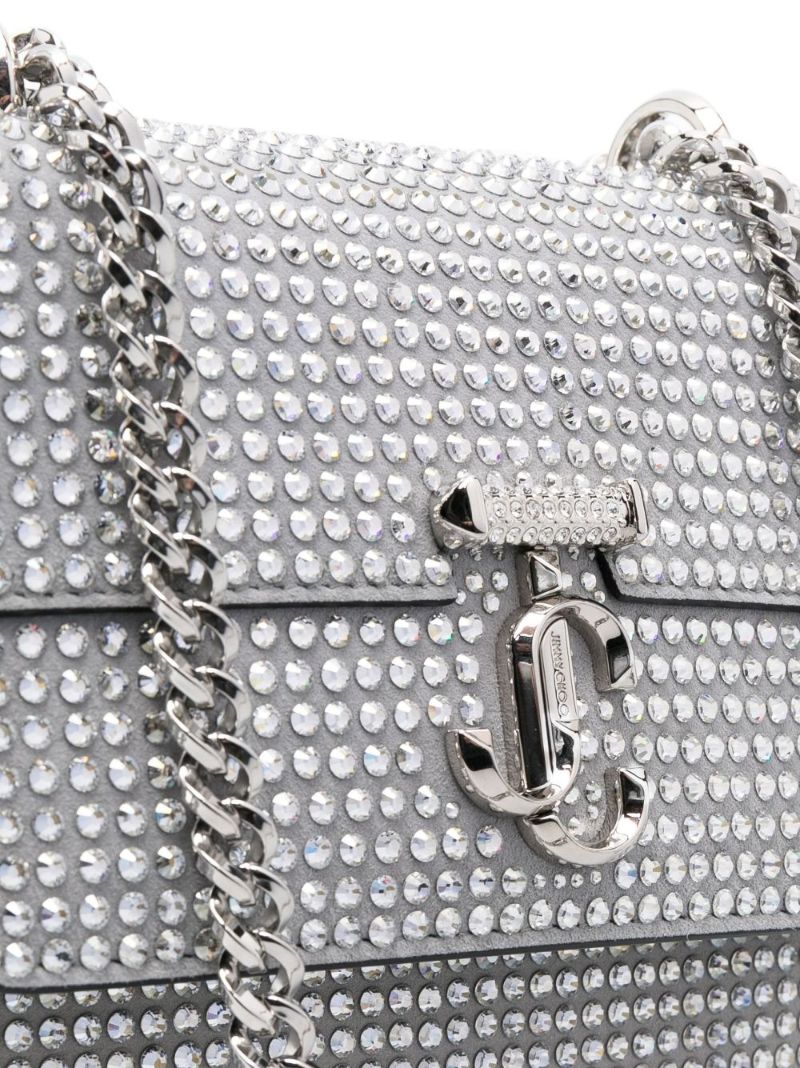 Silver-tone Varenne Crystal-embellished Bag