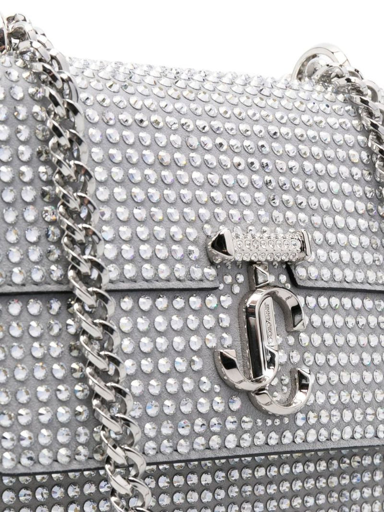 Silver-tone Varenne Crystal-embellished Bag