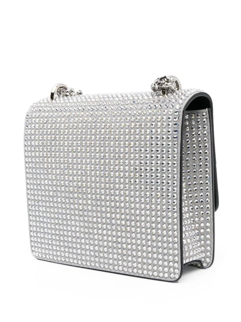 Silver-tone Varenne Crystal-embellished Bag