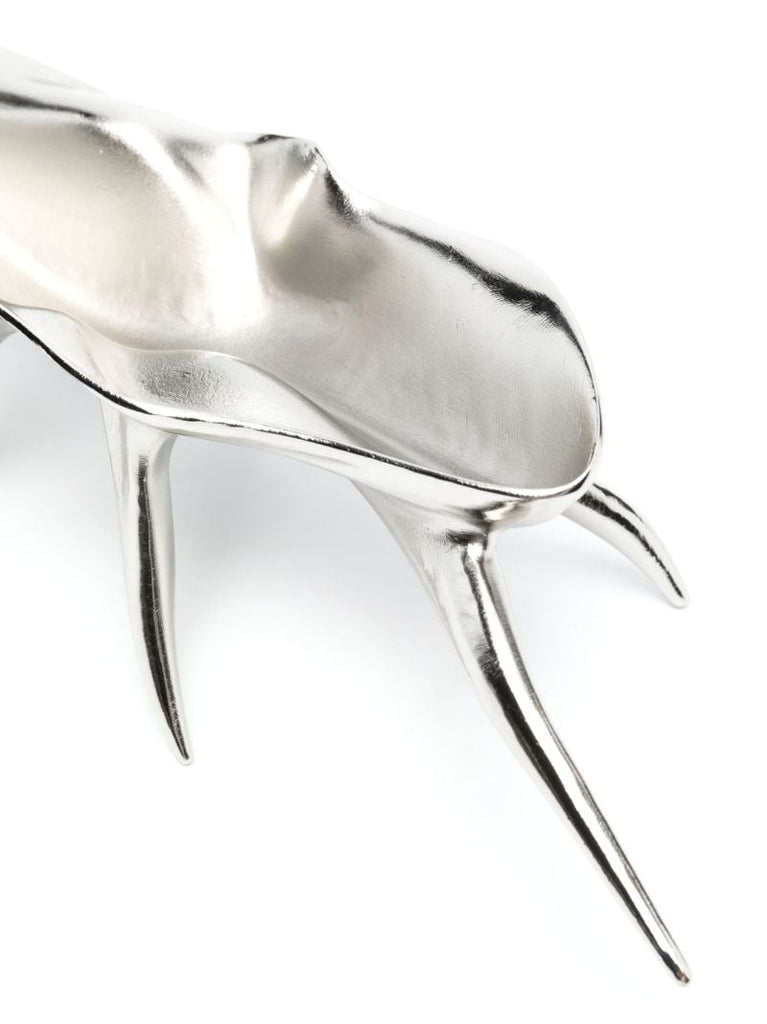 Silver-tone Spikey Bowl