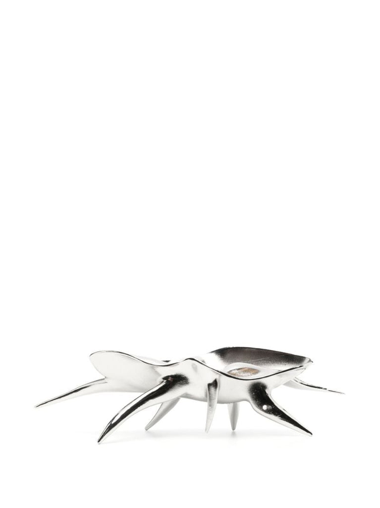Silver-tone Spikey Bowl