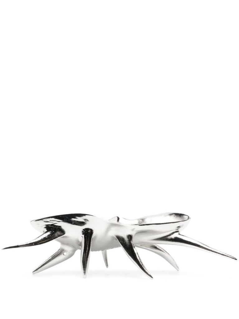 Silver-tone Spikey Bowl