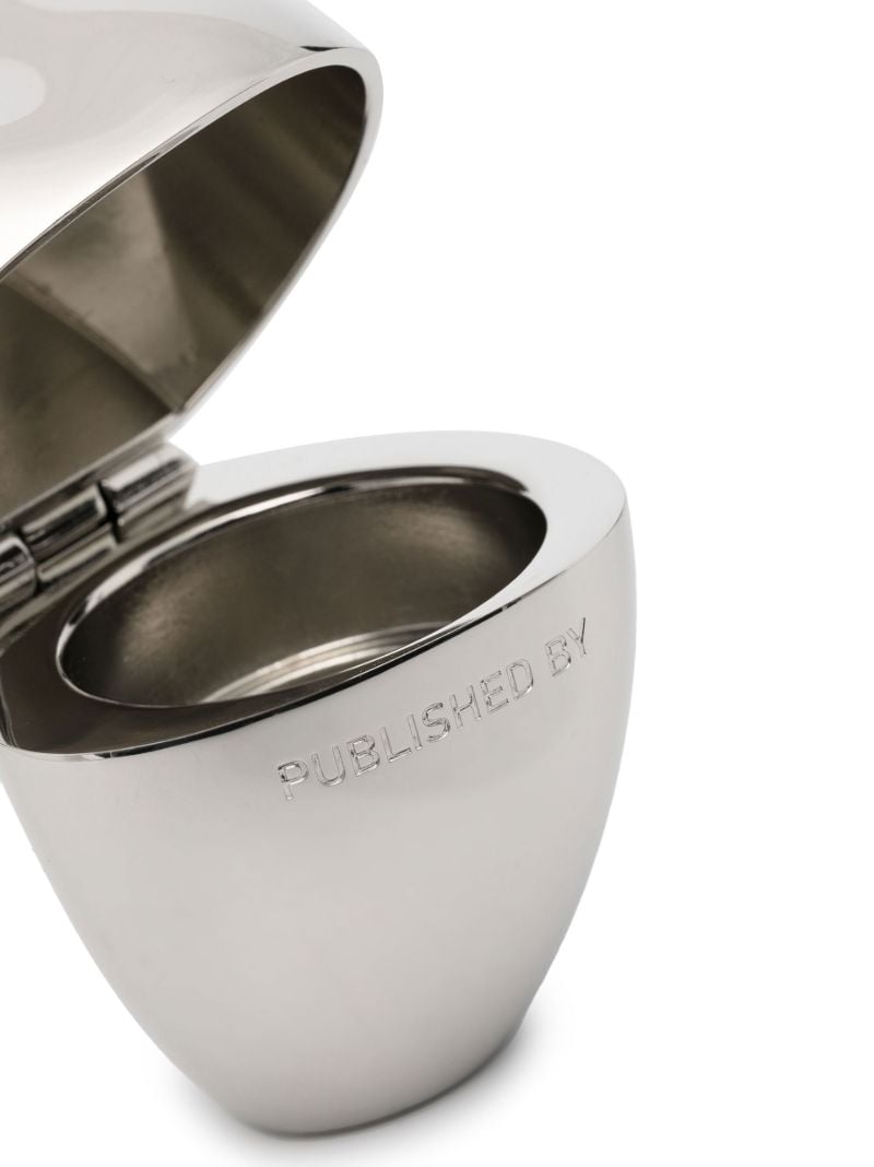 Silver-tone Tea Light Candle Holder