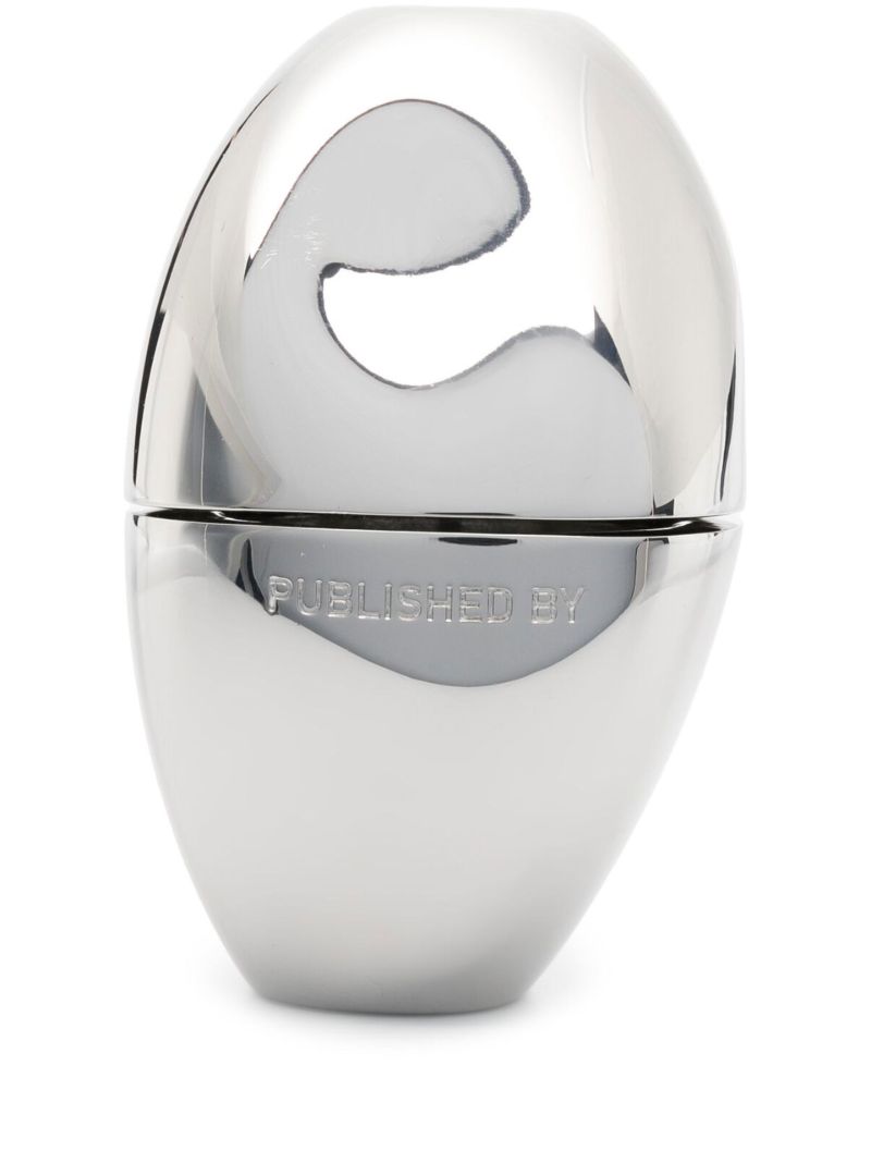 Silver-tone Tea Light Candle Holder