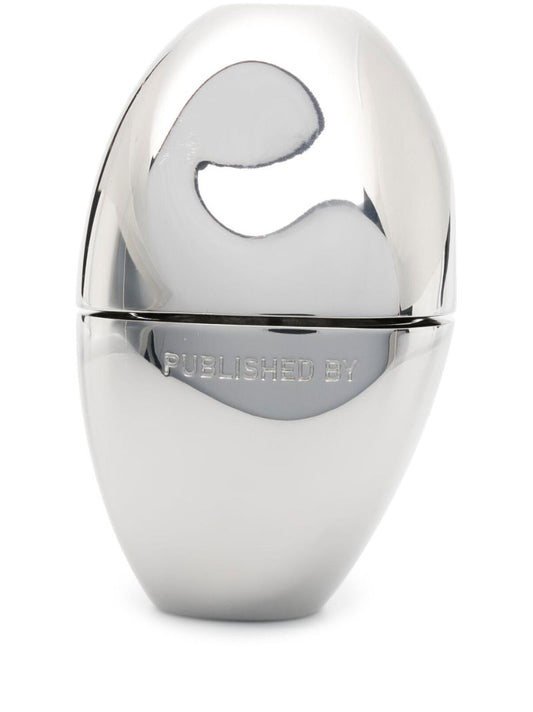 Silver-tone Tea Light Candle Holder