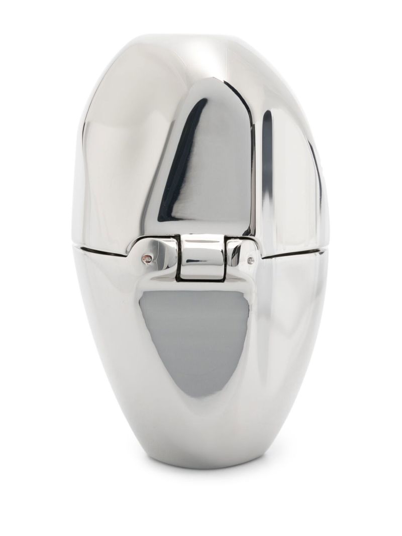 Silver-tone Tea Light Candle Holder