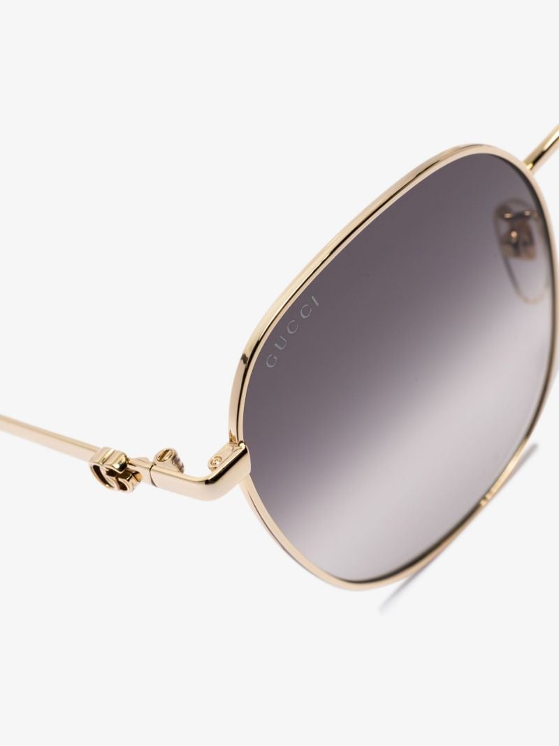 Grey Round Sunglasses