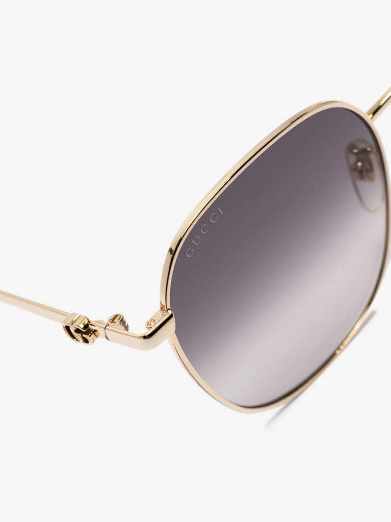 Grey Round Sunglasses