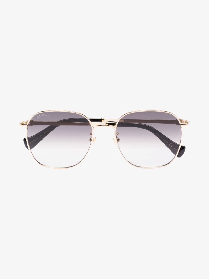 Grey Round Sunglasses