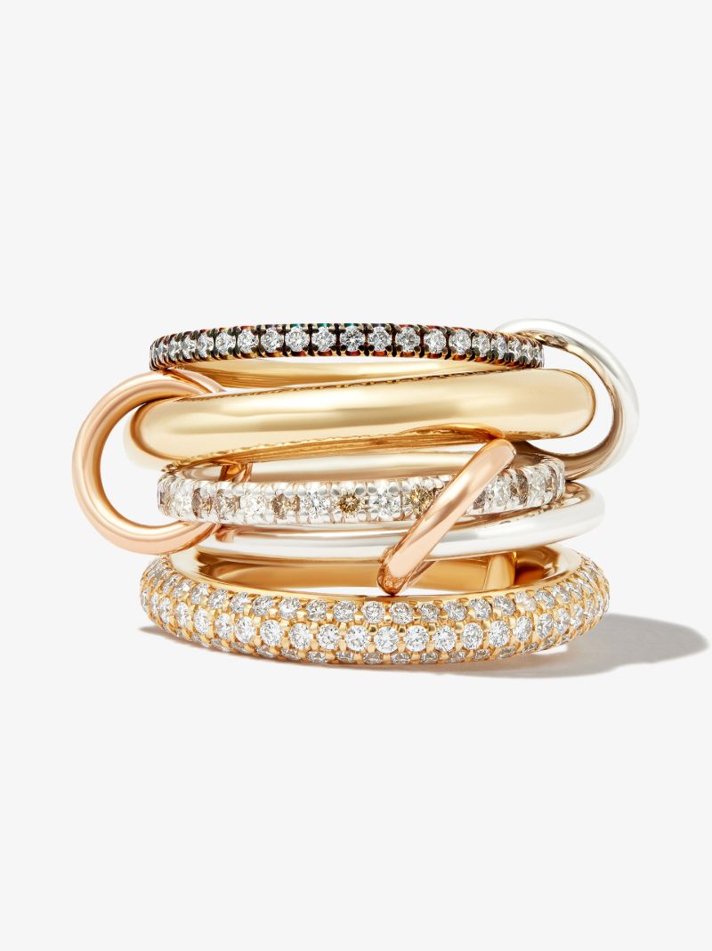 18k Yellow Gold Nexus Diamond Ring