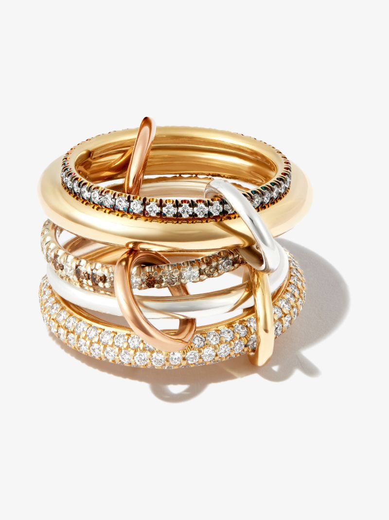 18k Yellow Gold Nexus Diamond Ring