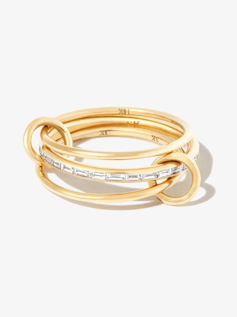 18k Yellow Gold Rhea Diamond Ring