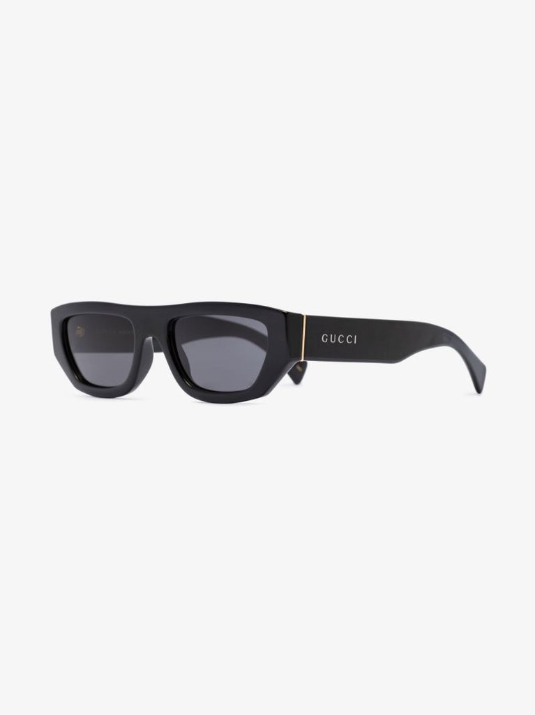 Black Rectangle Frame Sunglasses