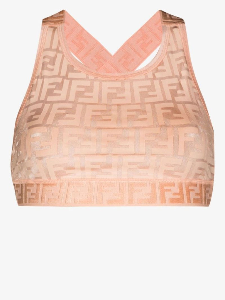 Fendirama Monogram Sports Bra