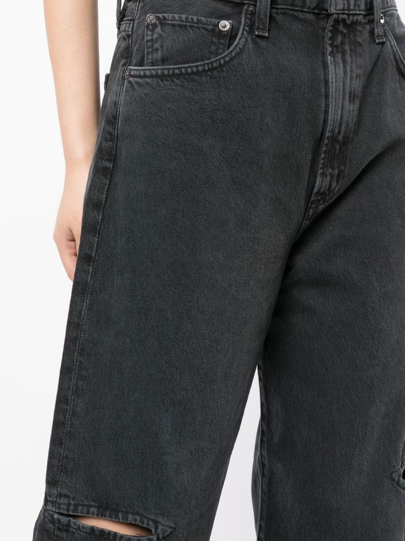Black Sanna Cut-out Jeans