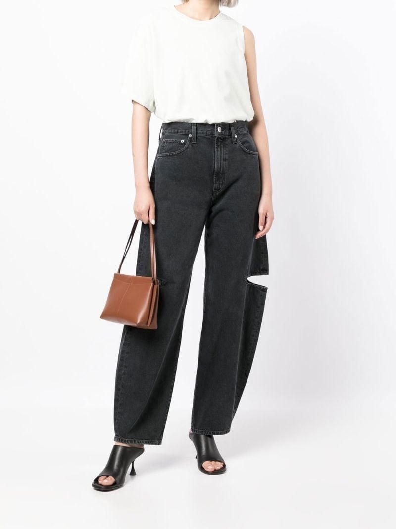 Black Sanna Cut-out Jeans
