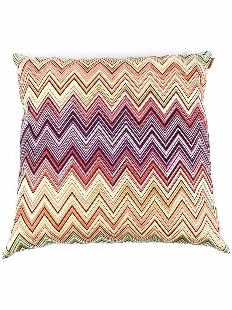 Purple Zigzag Cushion