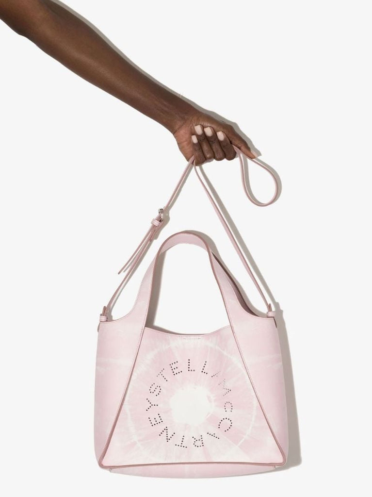 Pink Stella Logo Tie-dye Cross Body Bag