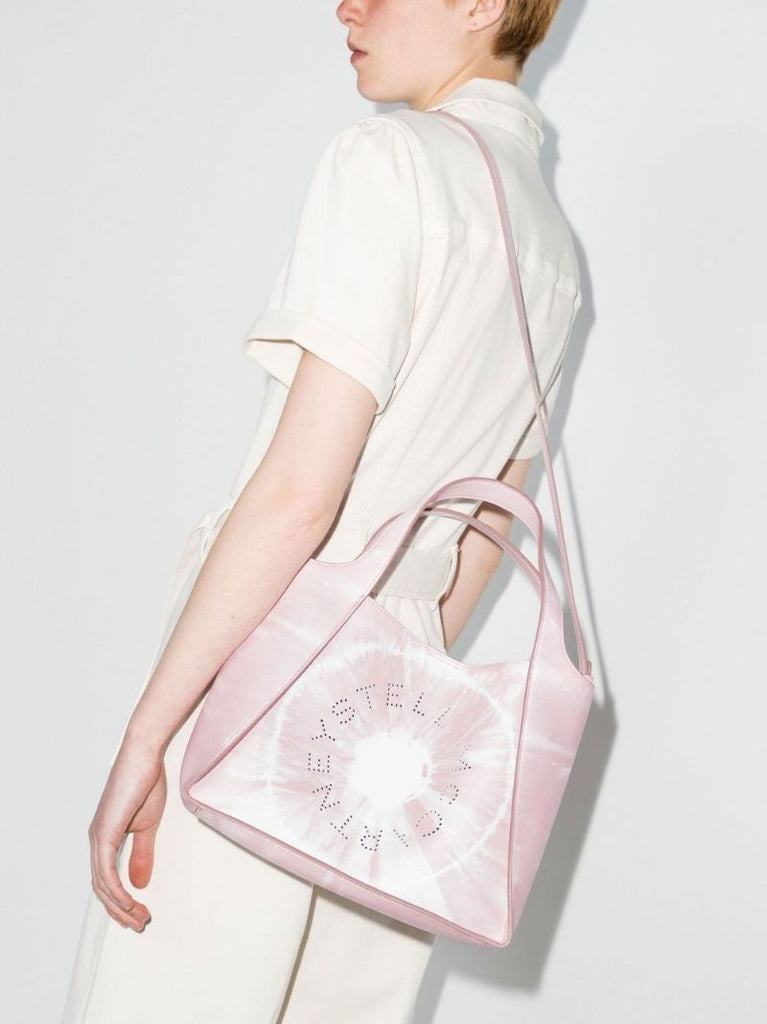 Pink Stella Logo Tie-dye Cross Body Bag