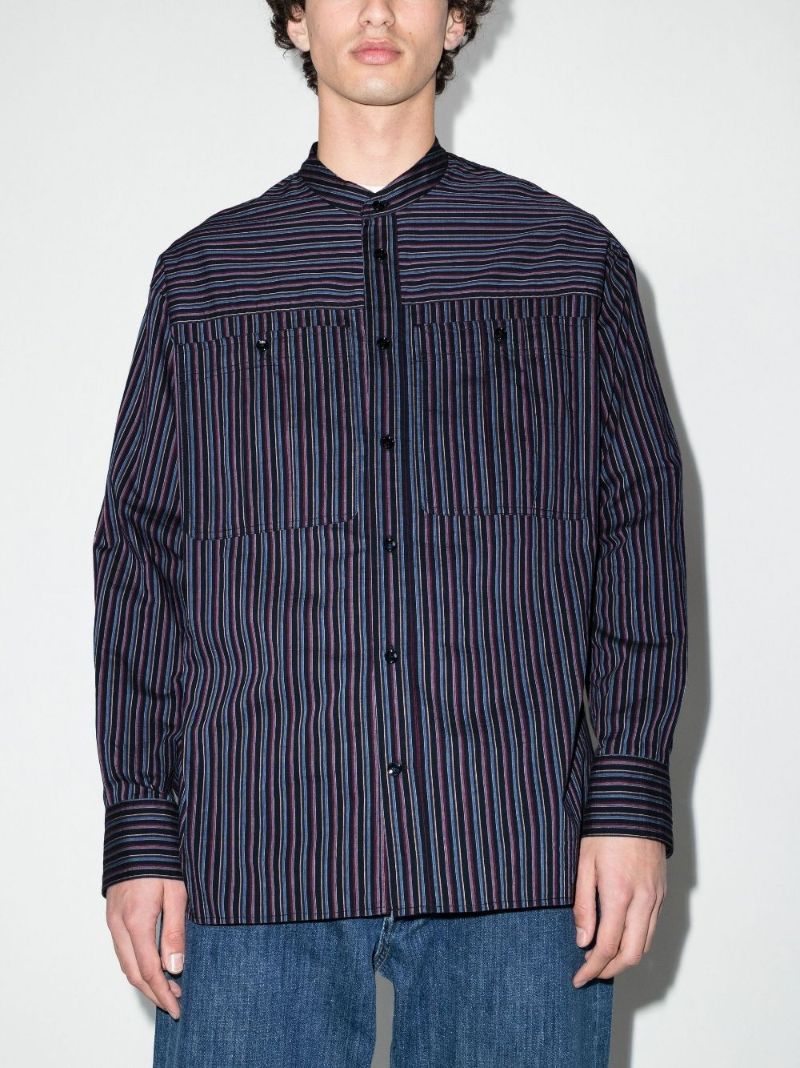 Taylori Striped Cotton Shirt
